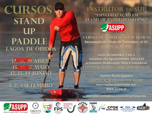 Cursos de Instrutor de SUP  CURSOS CERTIFICADOS IPDJ